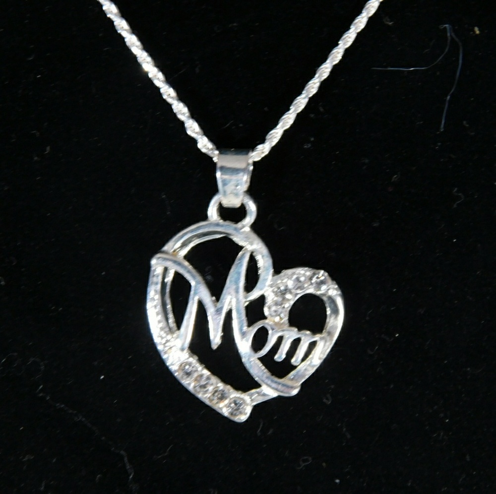 Beautiful Mom Sterling silver necklace